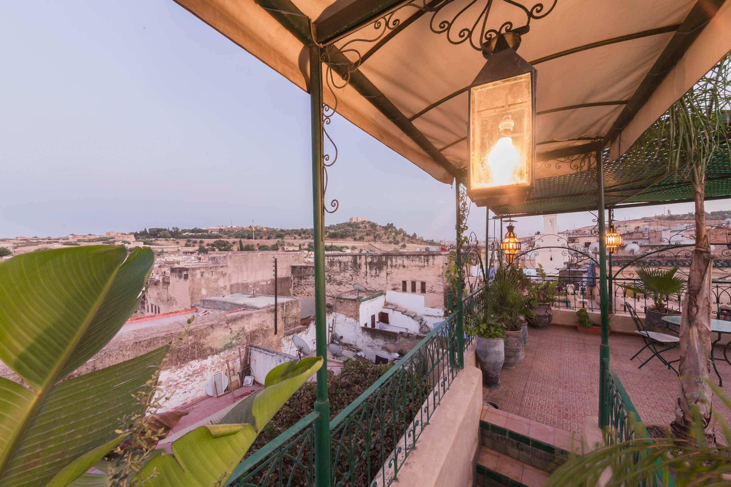 Riad Dar Guennoun Fez Bagian luar foto