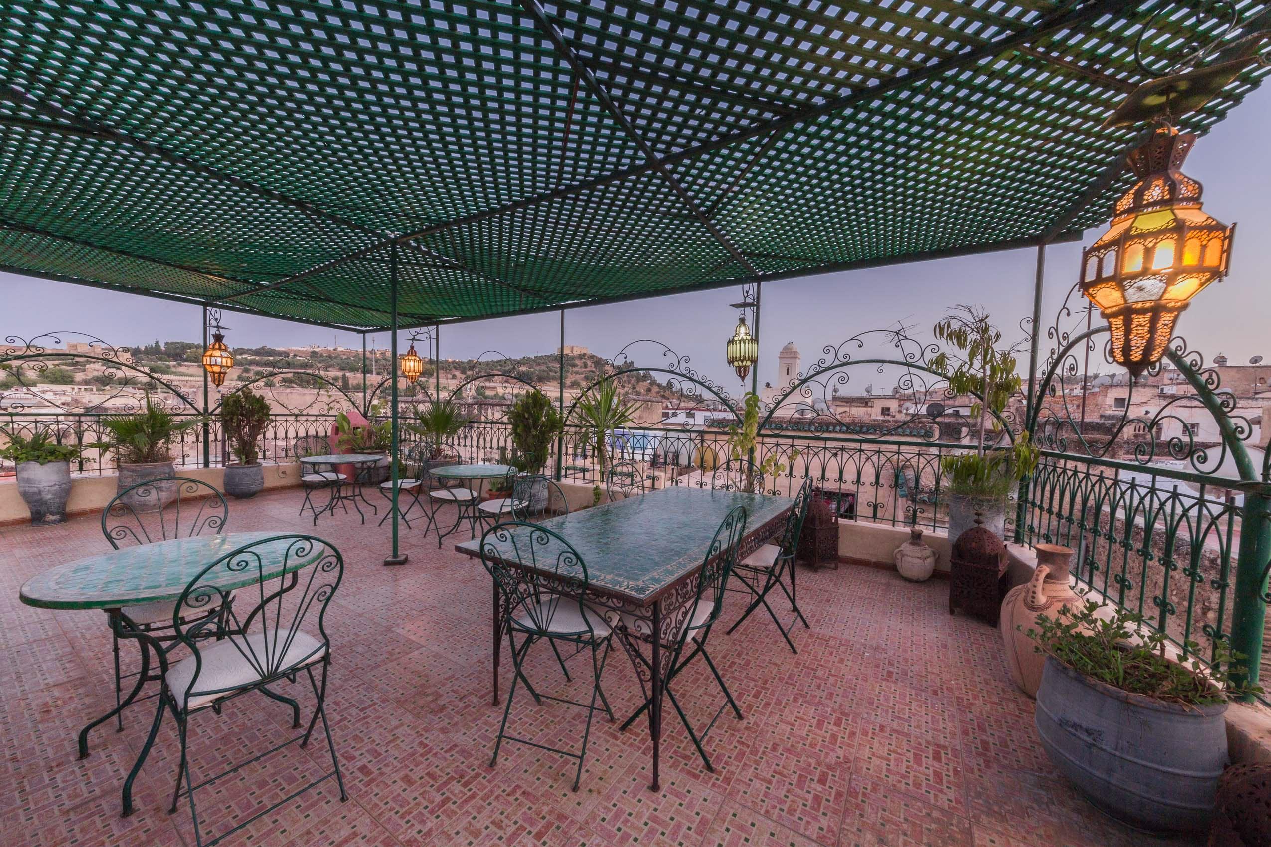 Riad Dar Guennoun Fez Bagian luar foto