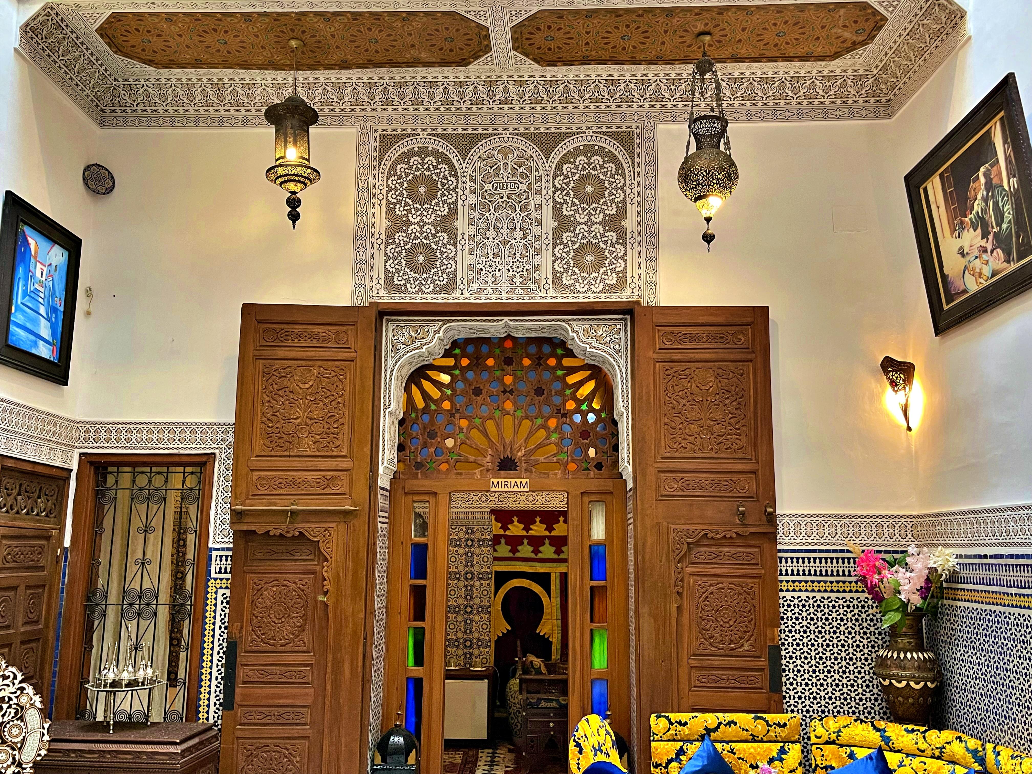 Riad Dar Guennoun Fez Bagian luar foto